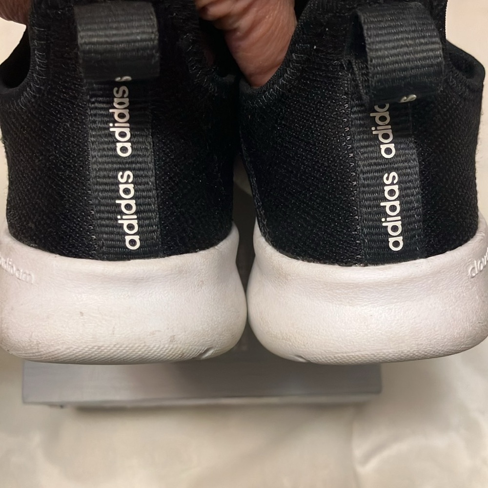 Adidas Cloudfoam Pure 2.0 Black Running shoe Woman 6 Made in Vietnam - Picture 2 of 5
